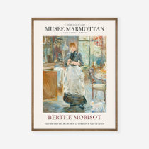 Berthe Morisot Dining Room 1886 Exhibition Art Poster