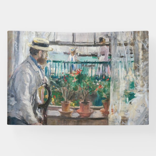 Berthe Morisot - Eugene Manet on the Isle of Wight Banner (Horizontal)