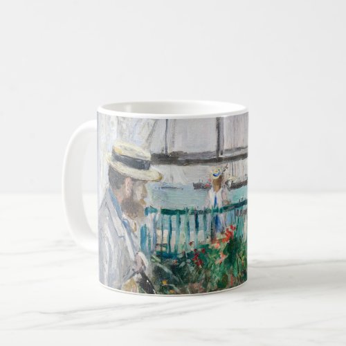 Berthe Morisot _ Eugene Manet on the Isle of Wight Coffee Mug