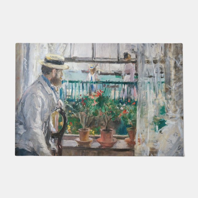 Berthe Morisot - Eugene Manet on the Isle of Wight Doormat (Front)