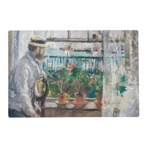 Berthe Morisot - Eugene Manet on the Isle of Wight Placemat
