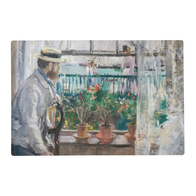 Berthe Morisot - Eugene Manet on the Isle of Wight Placemat (Front)