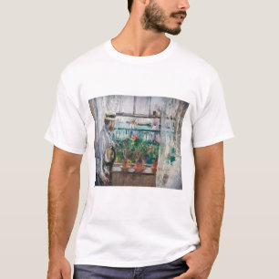 Berthe Morisot - Eugene Manet on the Isle of Wight T-Shirt