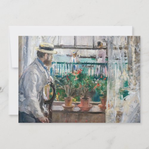 Berthe Morisot _ Eugene Manet on the Isle of Wight Thank You Card