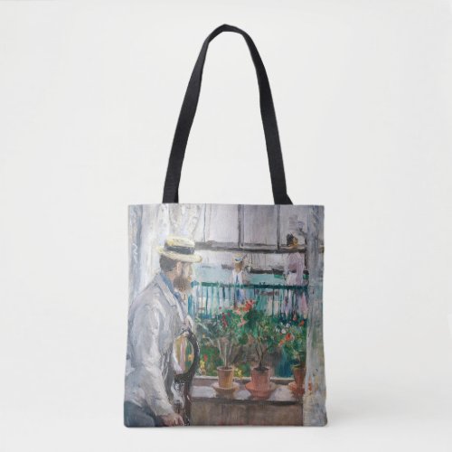 Berthe Morisot _ Eugene Manet on the Isle of Wight Tote Bag