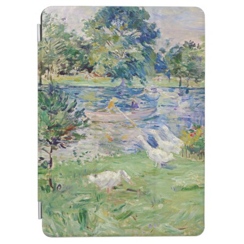 Berthe Morisot _ Girl in a Boat with Geese iPad Air Cover