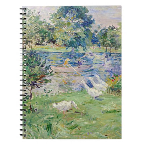 Berthe Morisot _ Girl in a Boat with Geese Notebook