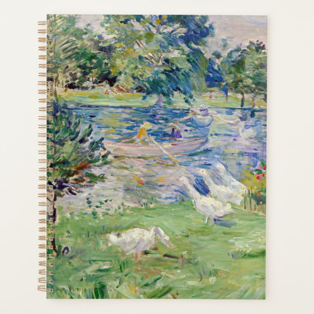 Berthe Morisot - Girl in a Boat with Geese Planner (Front)