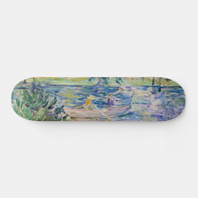 Berthe Morisot - Girl in a Boat with Geese Skateboard (Horz)