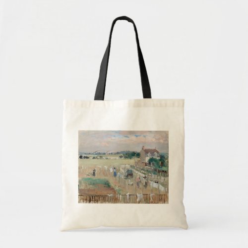 Berthe Morisot _ Hanging the Laundry out to Dry Tote Bag