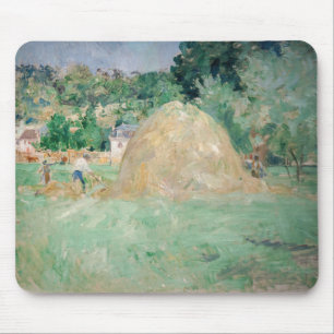 Berthe Morisot - Haystacks at Bougival Mouse Pad