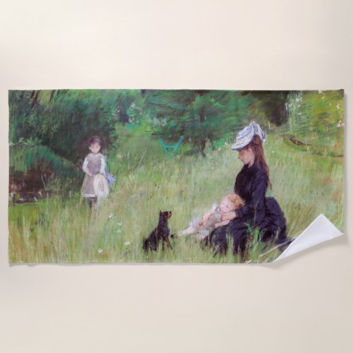 Berthe Morisot _ In a Park Beach Towel