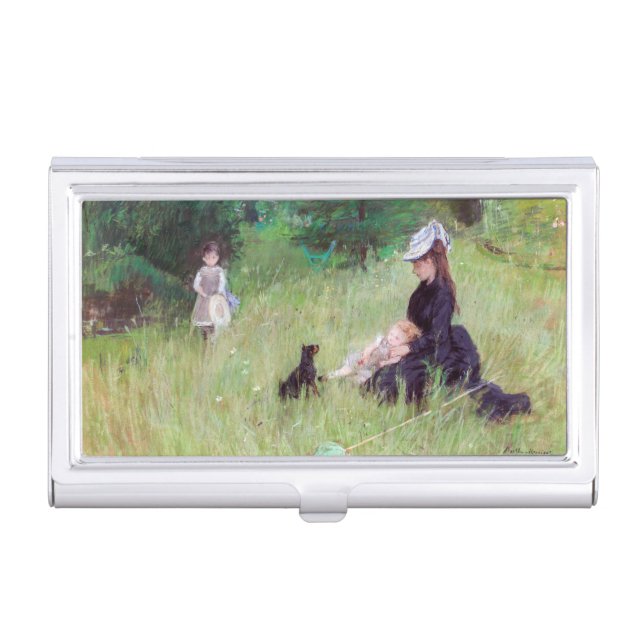 Berthe Morisot - In a Park Business Card Case (Front)