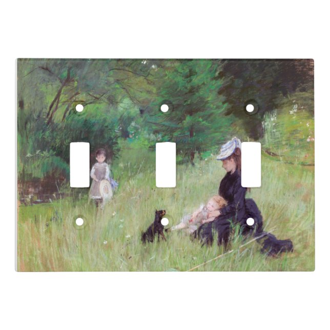 Berthe Morisot - In a Park Light Switch Cover (Front)