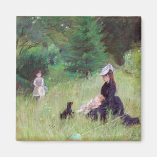 Berthe Morisot - In a Park Magnet