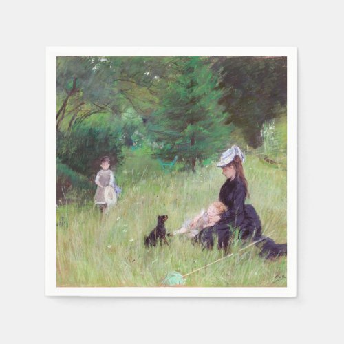 Berthe Morisot _ In a Park Napkins