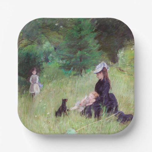 Berthe Morisot _ In a Park Paper Plates