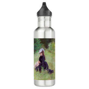Berthe Morisot - In a Park Stainless Steel Water Bottle