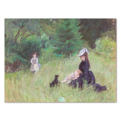 Berthe Morisot _ In a Park Tissue Paper