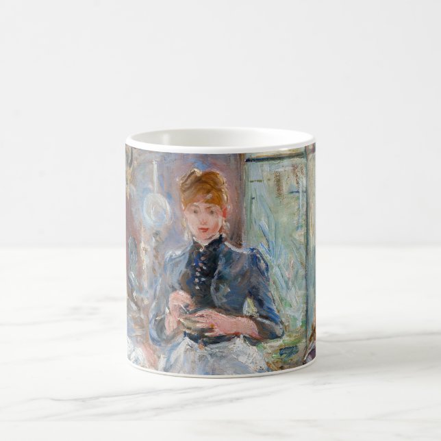 Berthe Morisot - In the Dining Room Coffee Mug (Center)