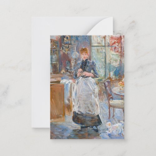 Berthe Morisot _ In the Dining Room Note Card