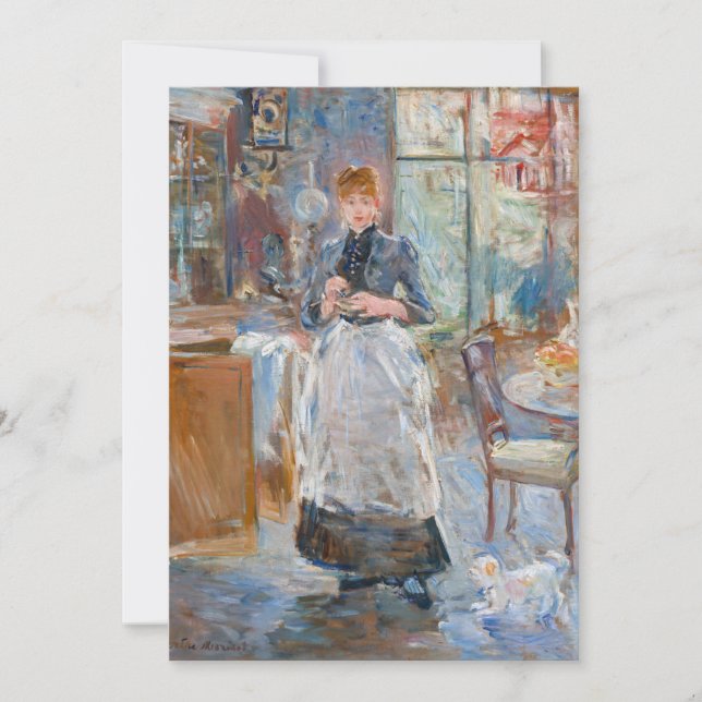 Berthe Morisot - In the Dining Room Thank You Card (Front)