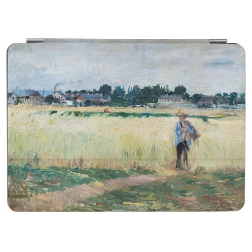 Berthe Morisot _ In the Wheatfield at Gennevillie iPad Air Cover