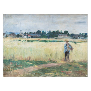 Berthe Morisot - In the Wheatfield at Gennevillie Tablecloth