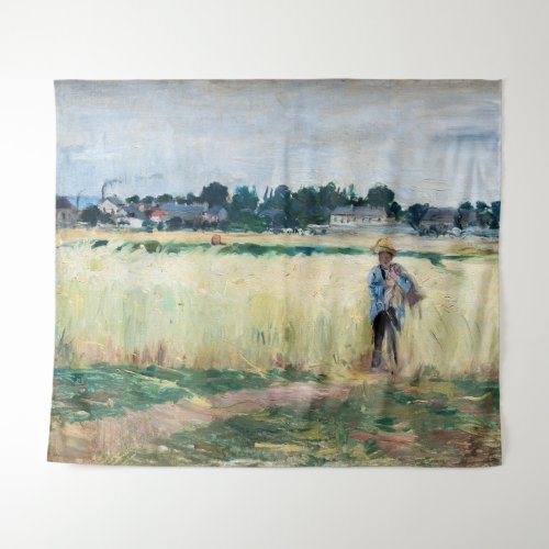 Berthe Morisot _ In the Wheatfield at Gennevillier Tapestry
