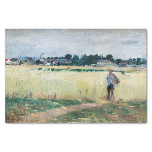 Berthe Morisot _ In the Wheatfield at Gennevillier Tissue Paper