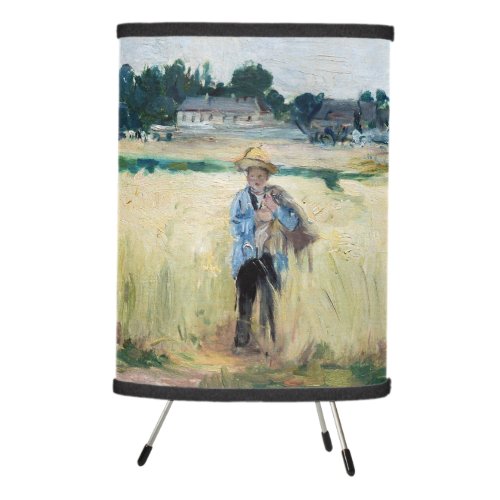 Berthe Morisot _ In the Wheatfield at Gennevillier Tripod Lamp