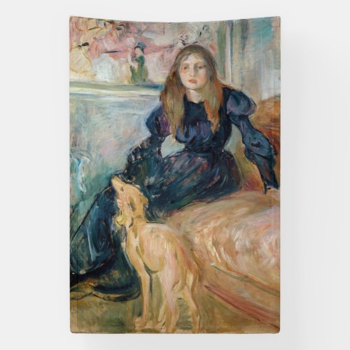 Berthe Morisot _ Julie and her Greyhound Laerte Banner