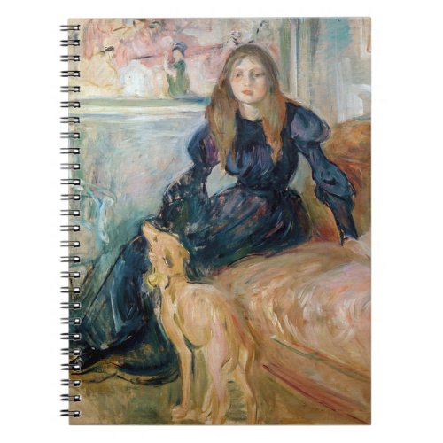 Berthe Morisot _ Julie and her Greyhound Laerte Notebook