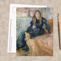 Berthe Morisot - Julie and her Greyhound Laerte