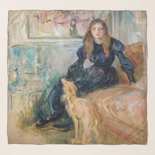 Berthe Morisot _ Julie and her Greyhound Laerte Scarf