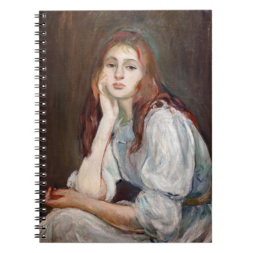Berthe Morisot _ Julie Daydreaming Notebook