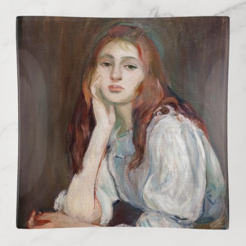 Berthe Morisot _ Julie Daydreaming Trinket Tray