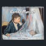 Berthe Morisot Masterpieces Selection Calendar<br><div class="desc">Vintage impressionist paintings from Berthe Morisot</div>