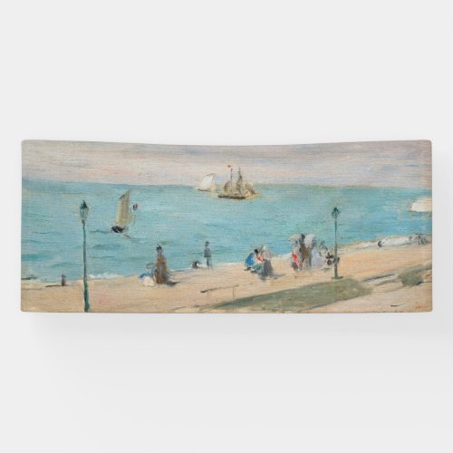 Berthe Morisot _ On the Beach Les Petites_Dalles Banner