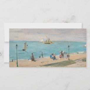 Berthe Morisot - On the Beach, Les Petites-Dalles Thank You Card