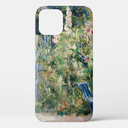 Berthe Morisot _ Roses Tremieres iPhone 12 Case