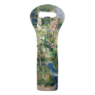 Berthe Morisot - Roses Tremieres / Hollyhocks Wine Bag