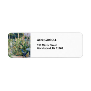 Berthe Morisot - Roses Tremieres Label