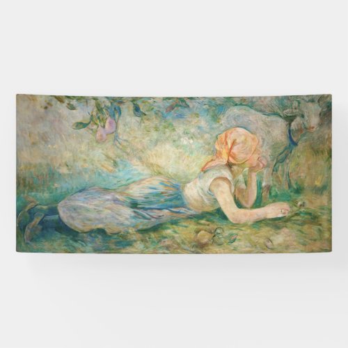Berthe Morisot _ Shepherdess Resting Banner