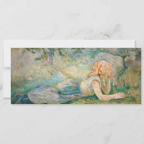 Berthe Morisot _ Shepherdess Resting Invitation