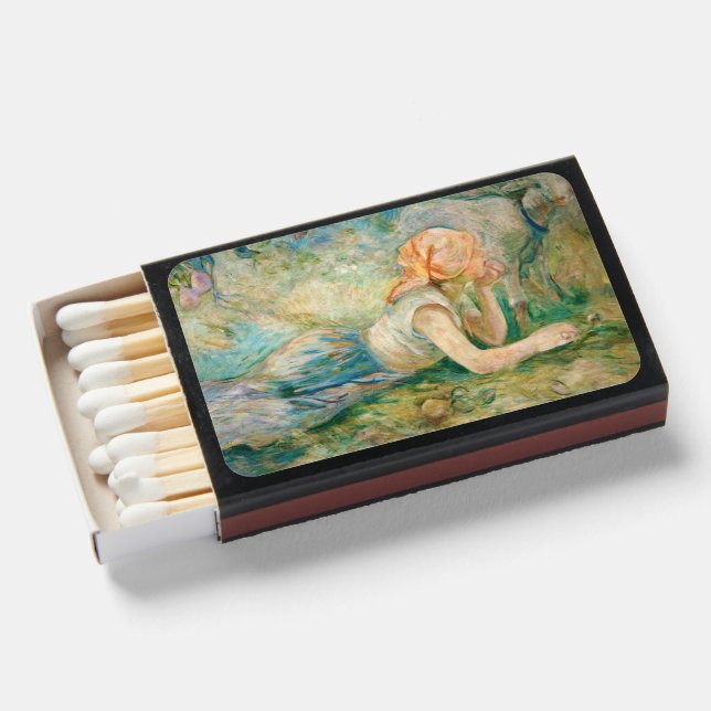 Berthe Morisot - Shepherdess Resting Matchboxes (Front Open)
