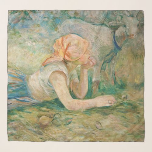 Berthe Morisot _ Shepherdess Resting Scarf