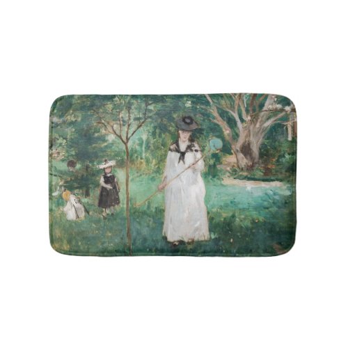 Berthe Morisot _ The Butterfly Hunt Bath Mat