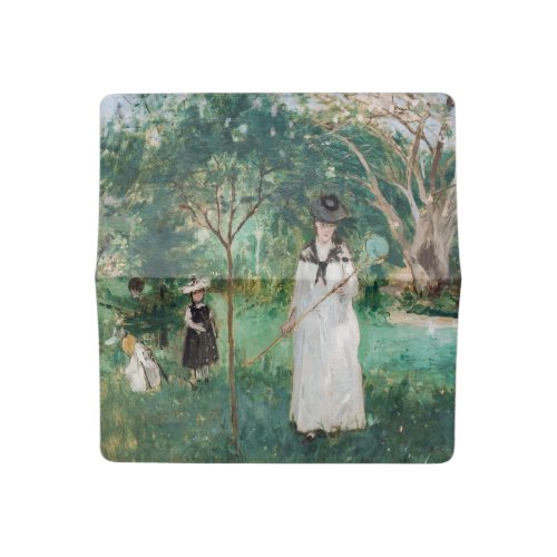 Berthe Morisot _ The Butterfly Hunt Checkbook Cover