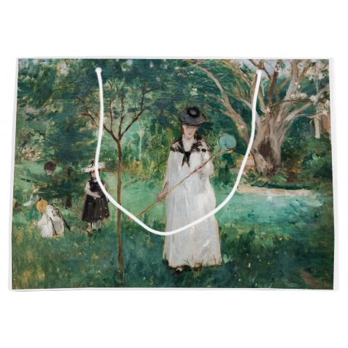 Berthe Morisot _ The Butterfly Hunt Large Gift Bag